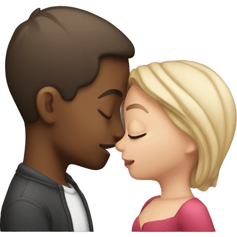 Kissing emoji