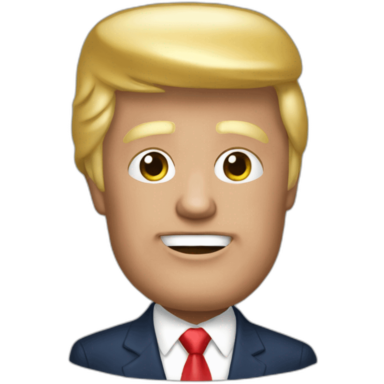 Trump as Masyanya emoji