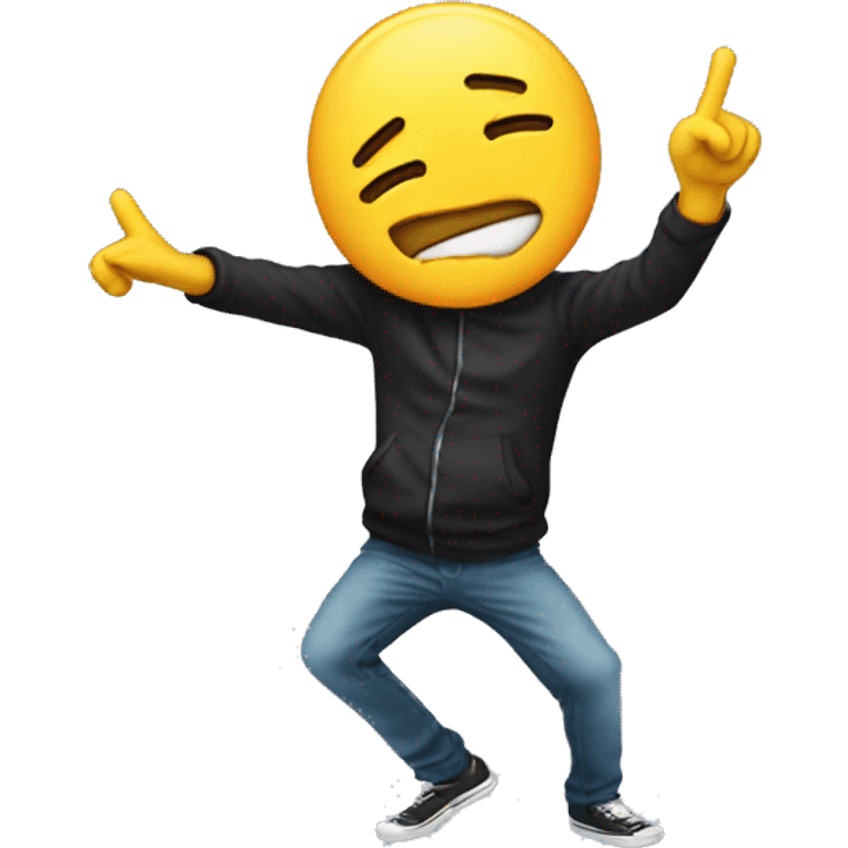 emoji dabbing emoji