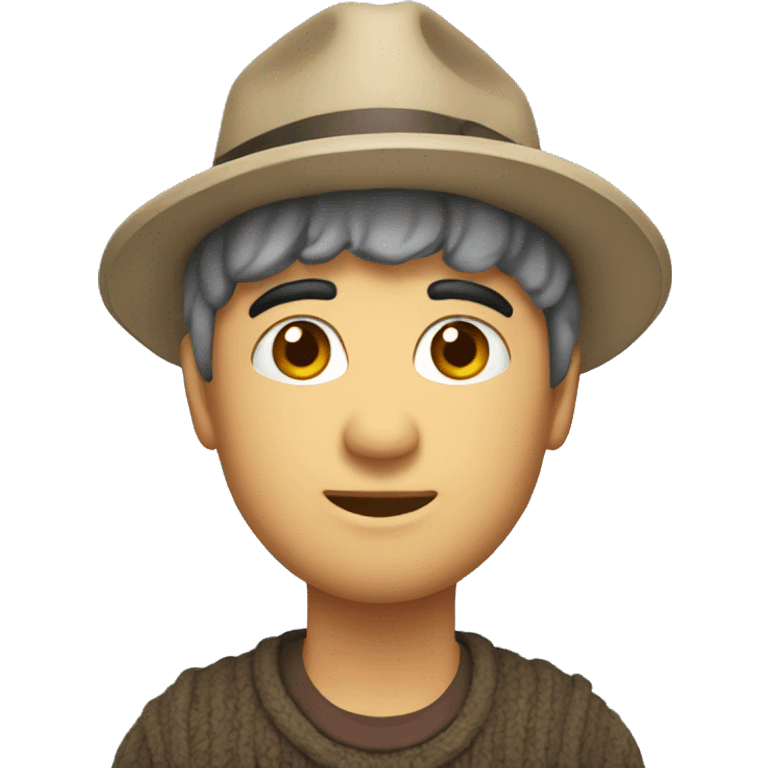 john karony with wool hat emoji