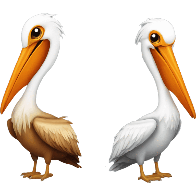 Pelican and Phoenix emoji