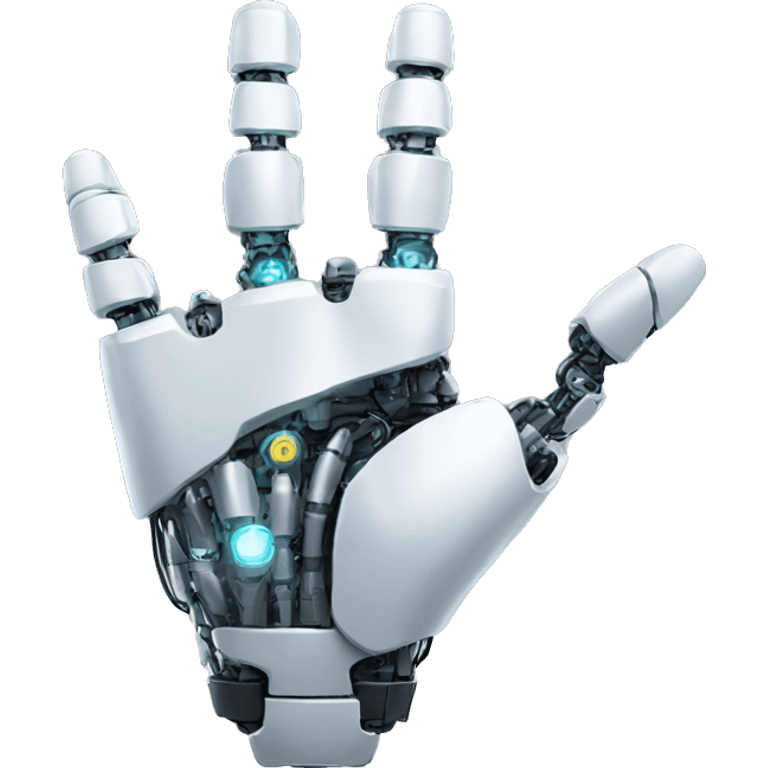 Ai robot HAND emoji