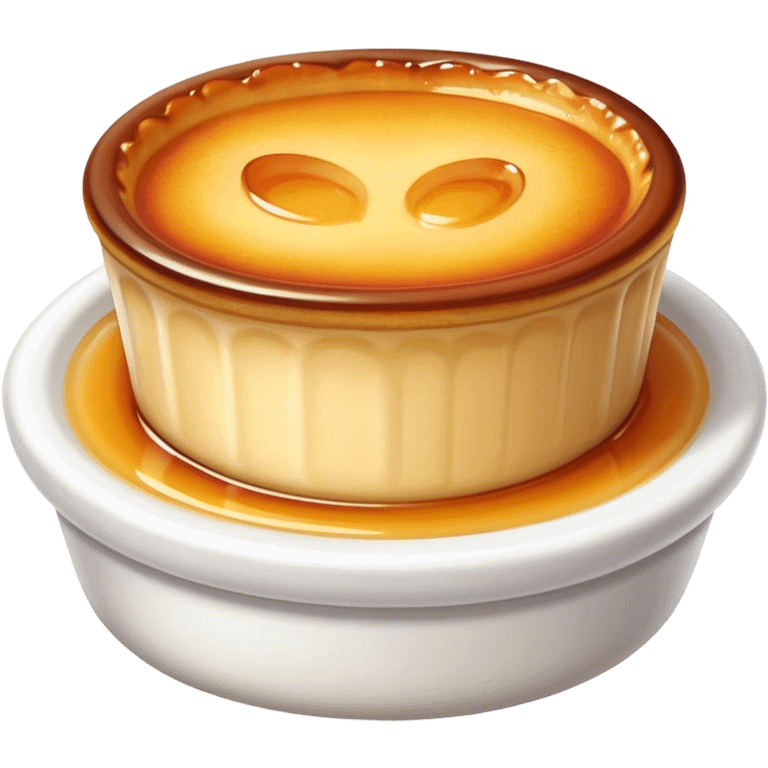 Creme brulee emoji