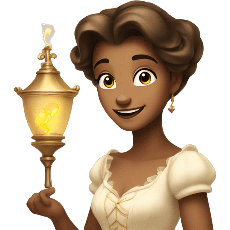 lumiere beauty and the beast  emoji