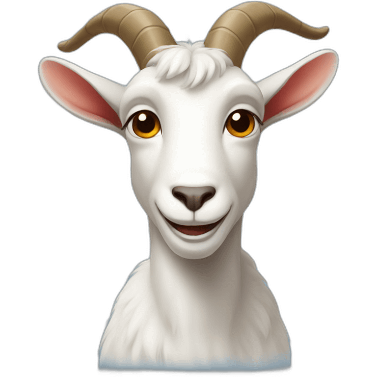 male goat emoji