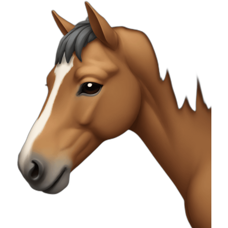 sleeping horse emoji