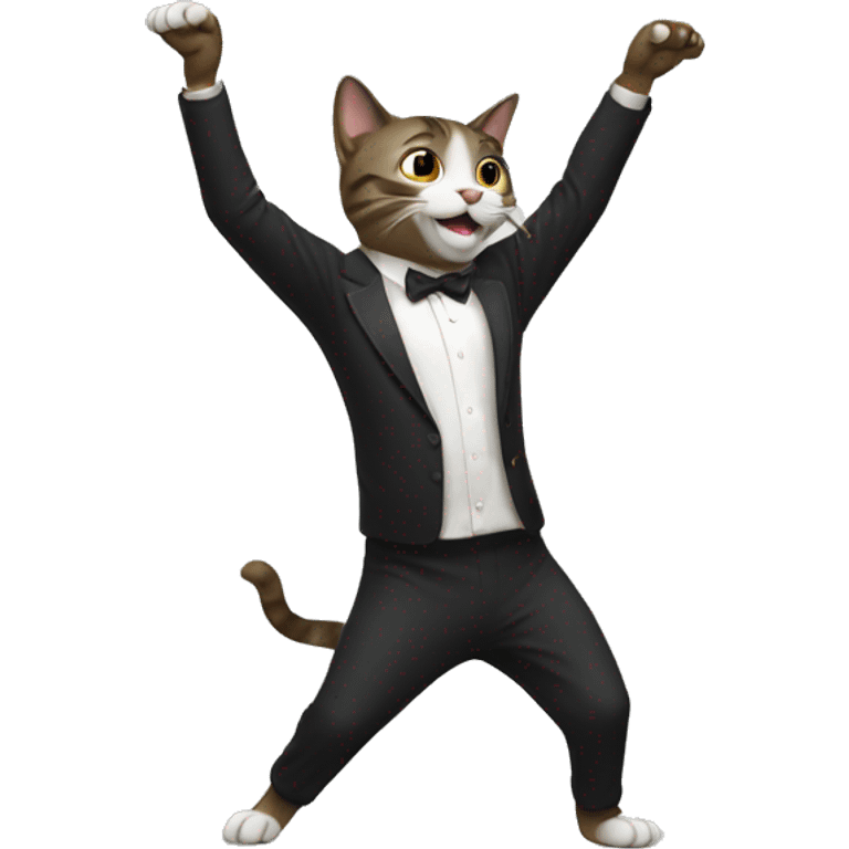 cat dancing emoji