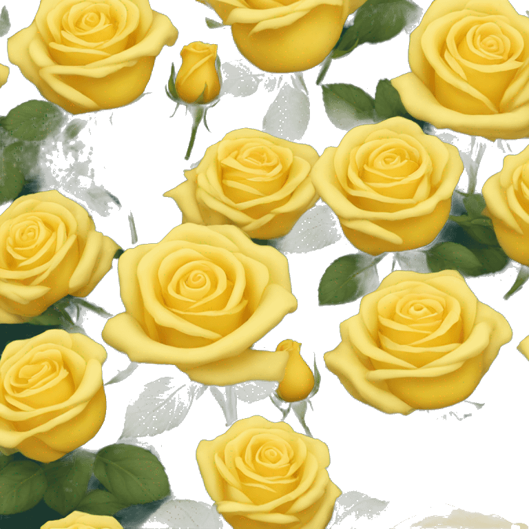 Yellow roses emoji