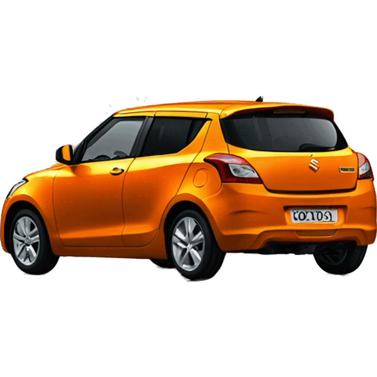 orange suzuki swift  emoji