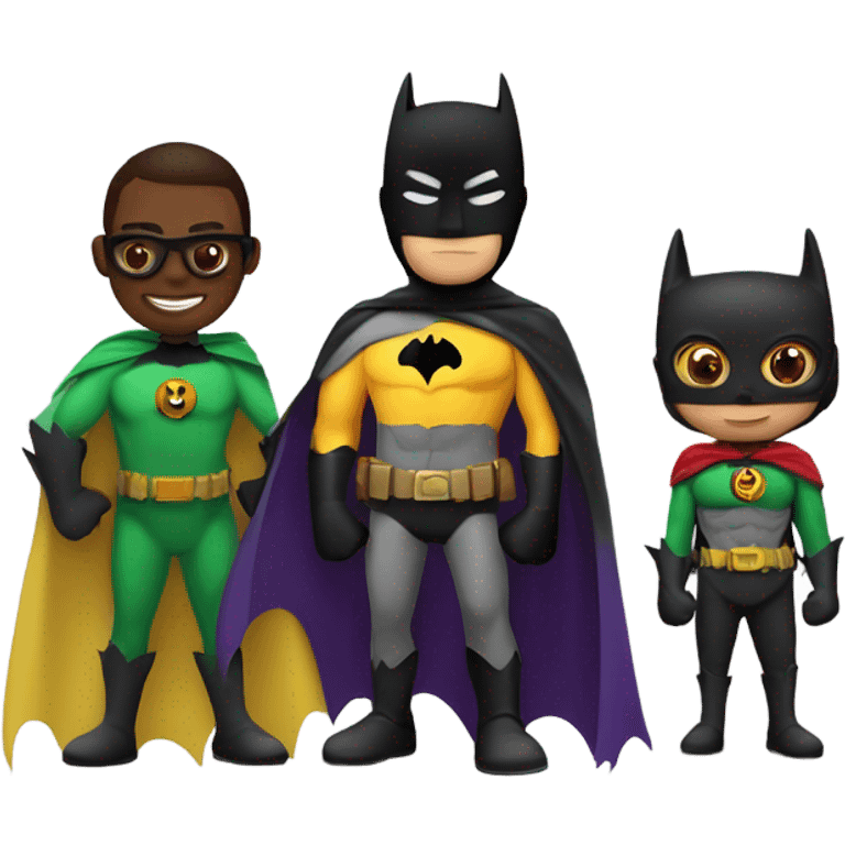 Batman and robin emoji