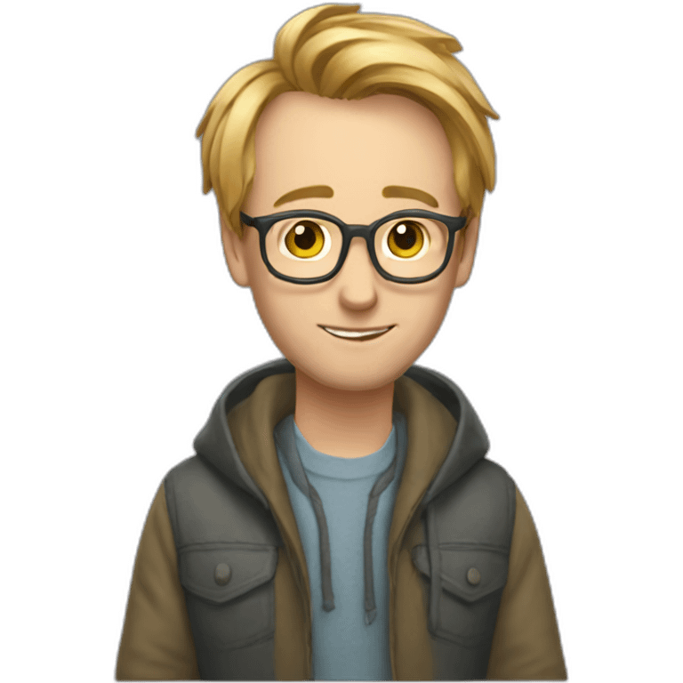 Fashion Linus Torvald emoji