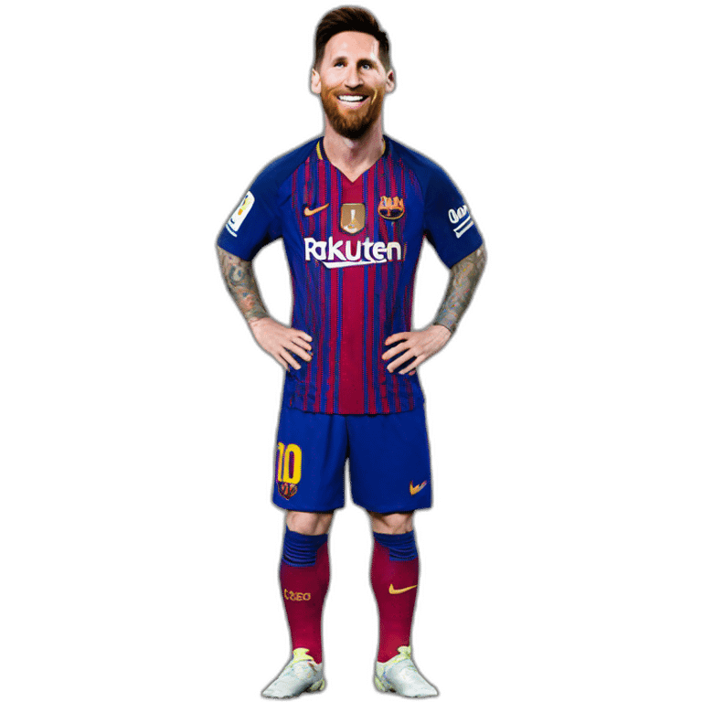 Messi qui est avec ronaldo emoji