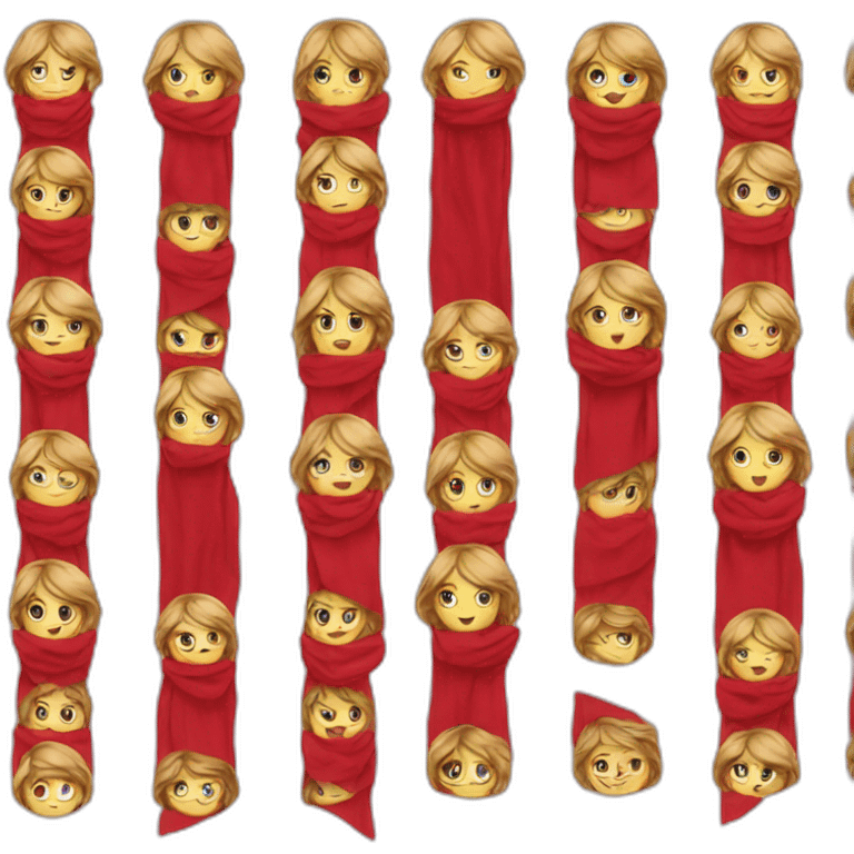 Taylor Swift Red Scarf emoji