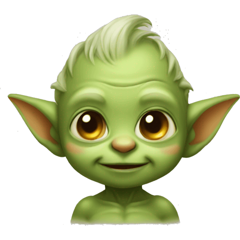 cute baby goblin  emoji