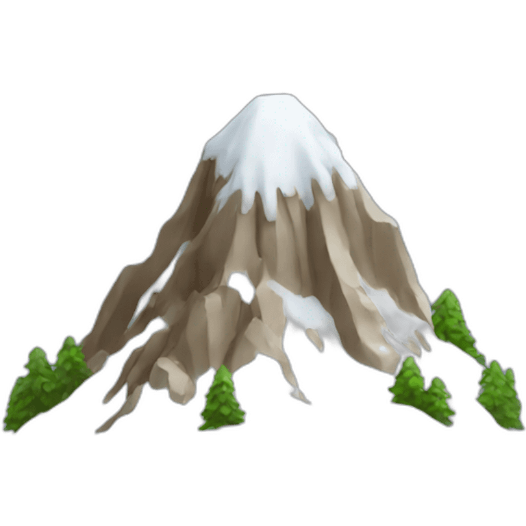 Snow peak takibi emoji