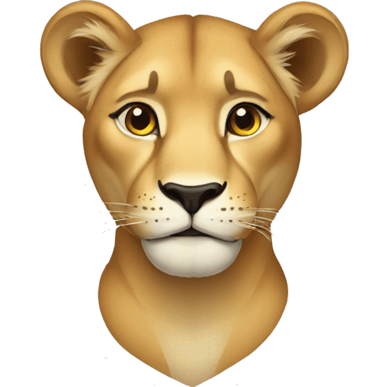 Lioness emoji