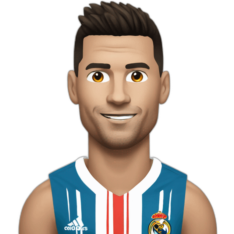 Ronaldo sur messi emoji