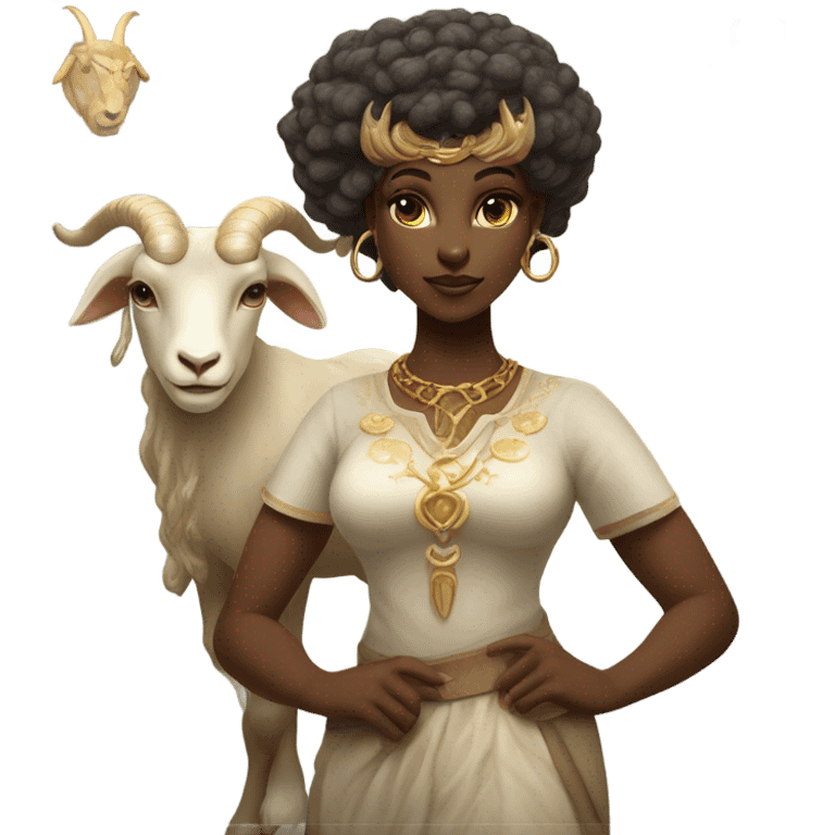 Capricorn goddess  emoji