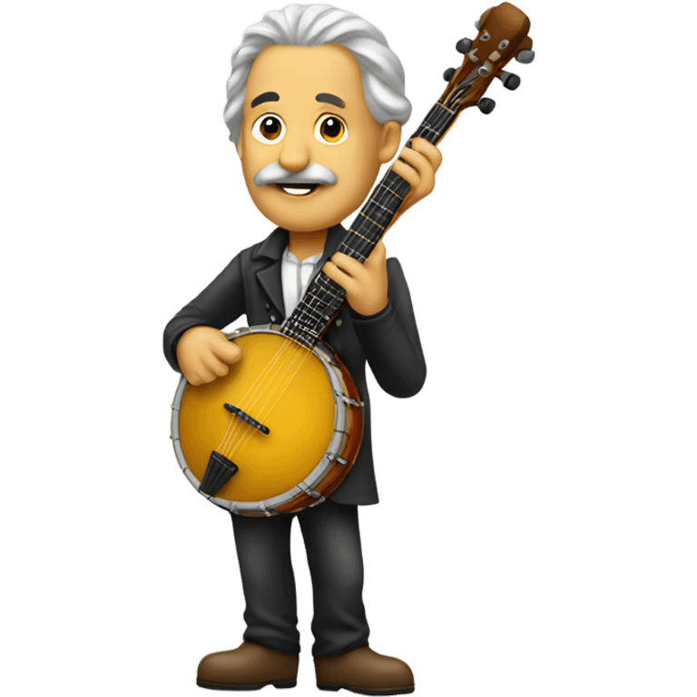 Vivaldi standing banjo banjo emoji