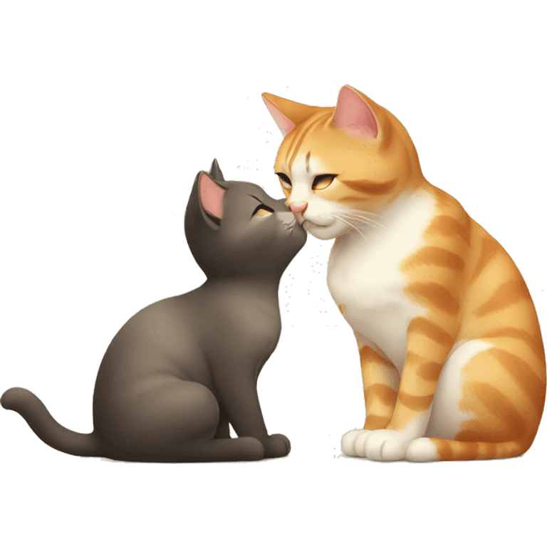 Cat kisses  emoji