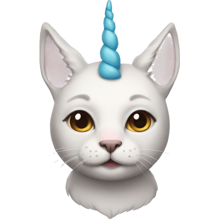 Unicorn cat  emoji