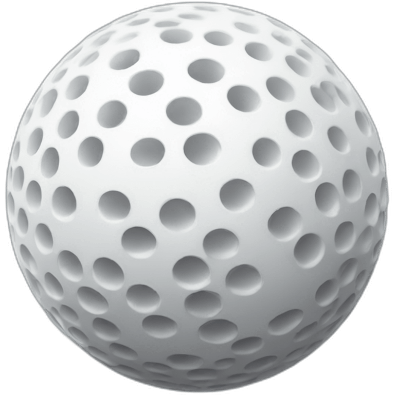 golf ball emoji