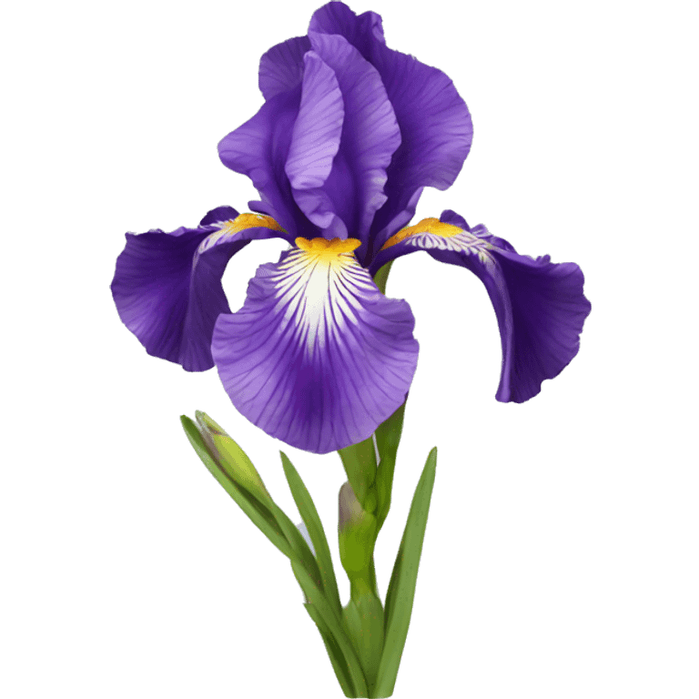 iris flower emoji