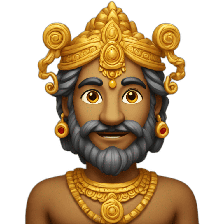 A Hindu mythological God  emoji