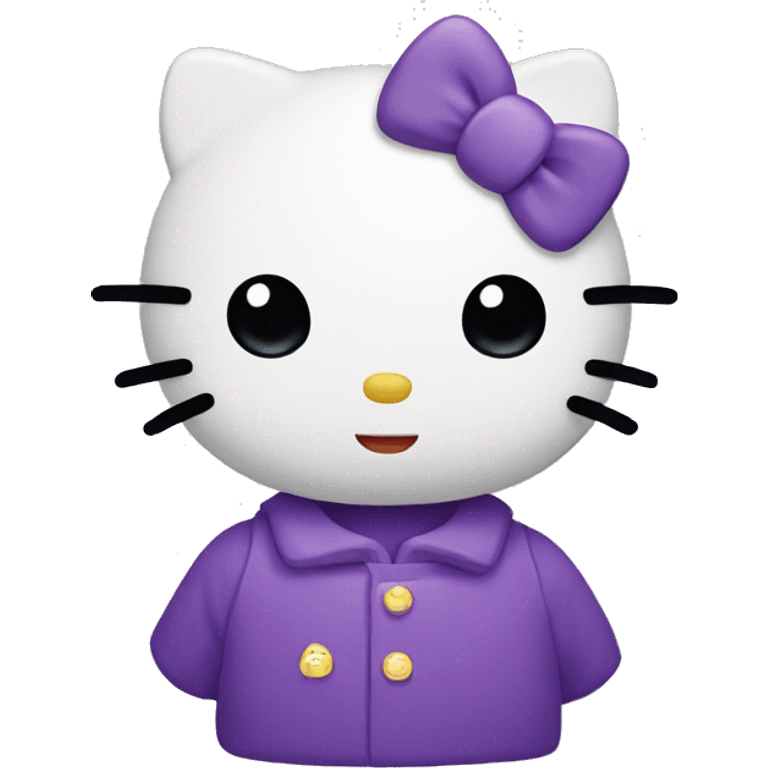 purple hello kitty emoji