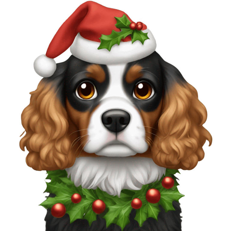 christmas cavalier emoji