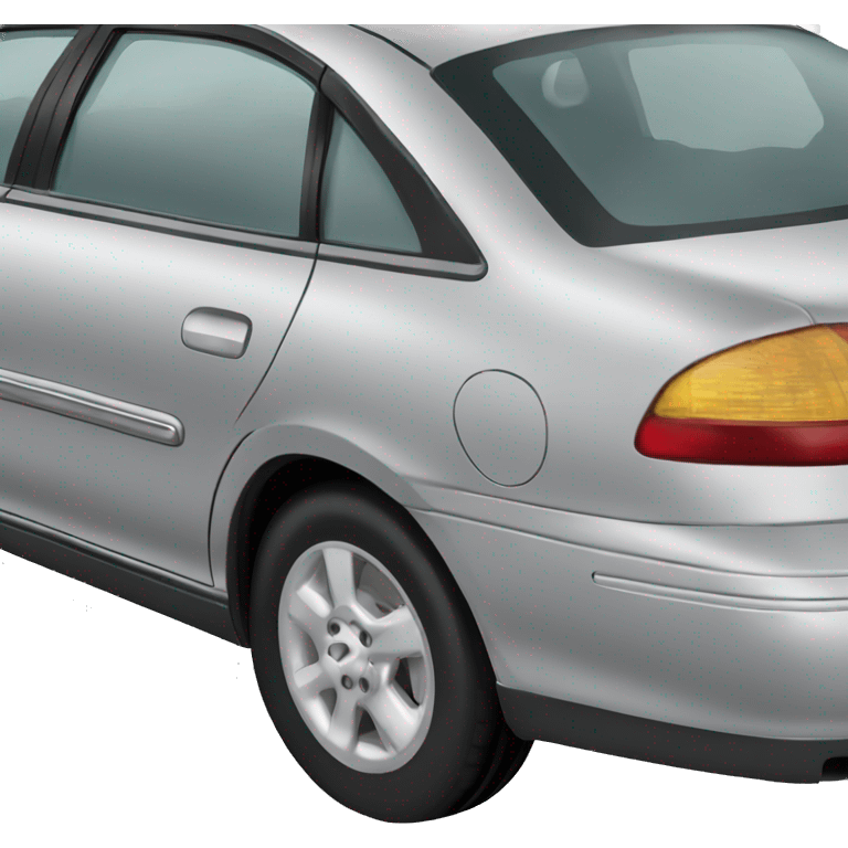 1999 mercury sable car silver emoji