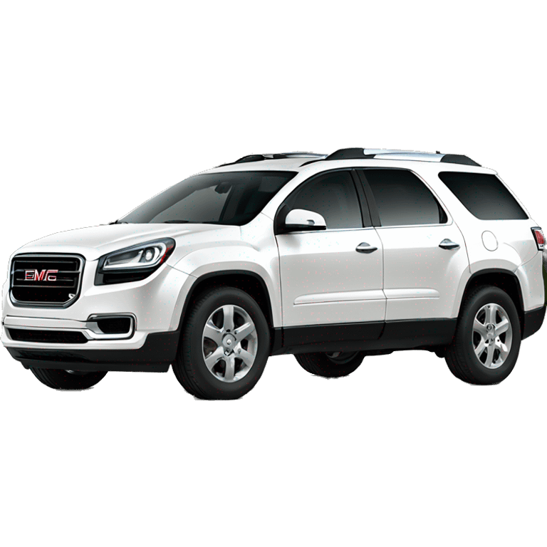 2016 white GMC ACADIA emoji