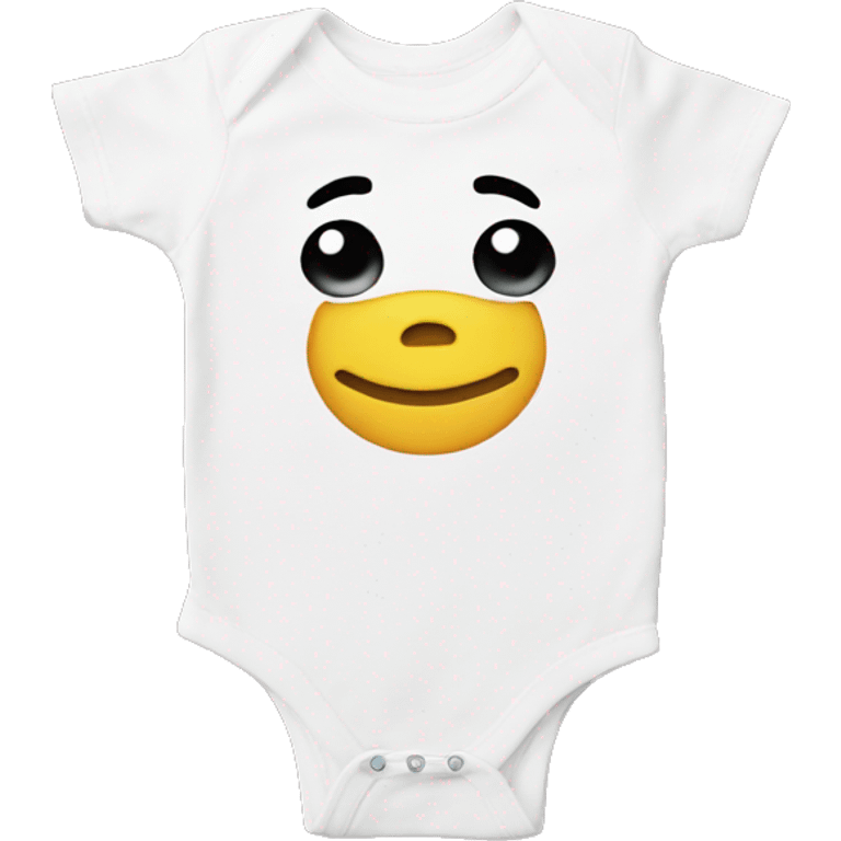 Baby onesie  emoji