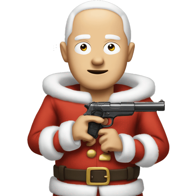 I wanna do an stewie griffin emoji where he has santa claus clothing and a golden gun emoji