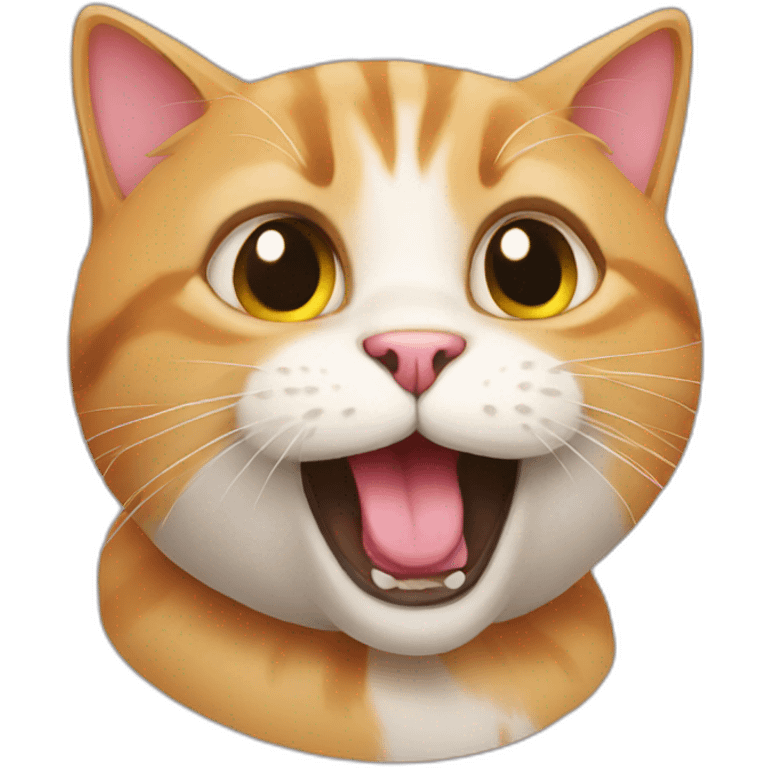 cat very funny emoji