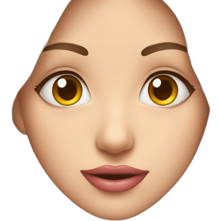 Emoji avec des coeurs dans les yeux emoji