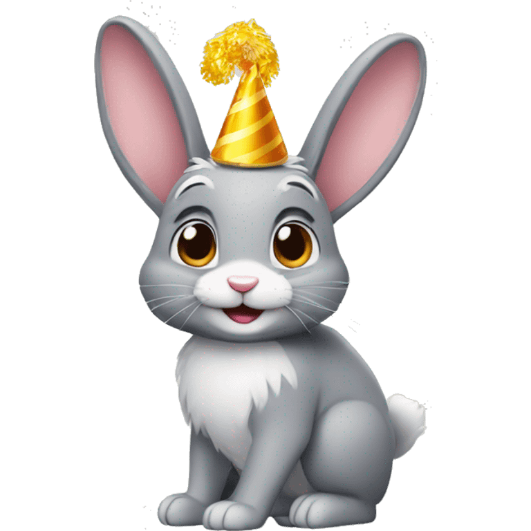 It's rabbit's birthday emoji