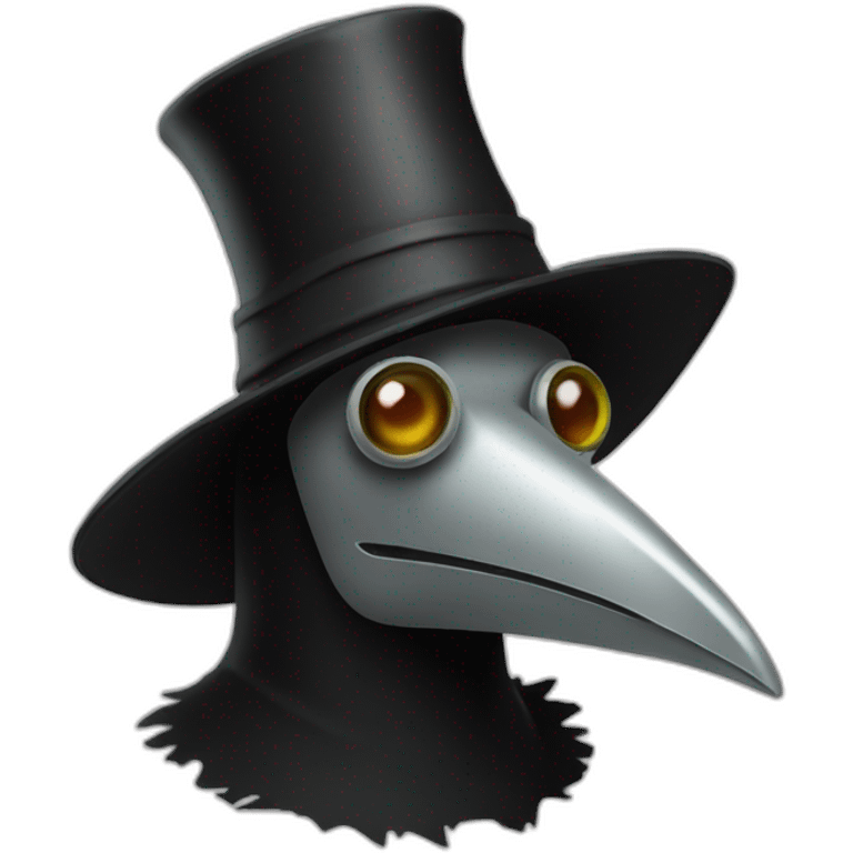 party hat plague doctor emoji