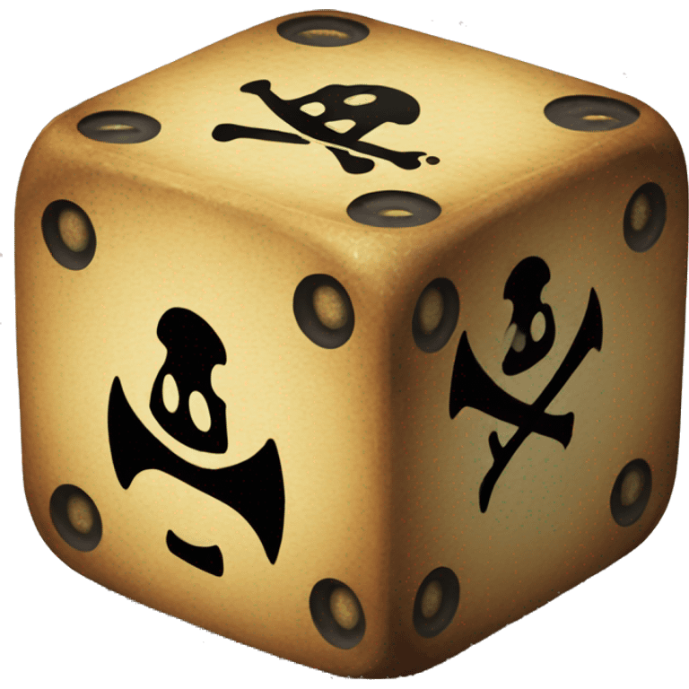 pirate dice emoji