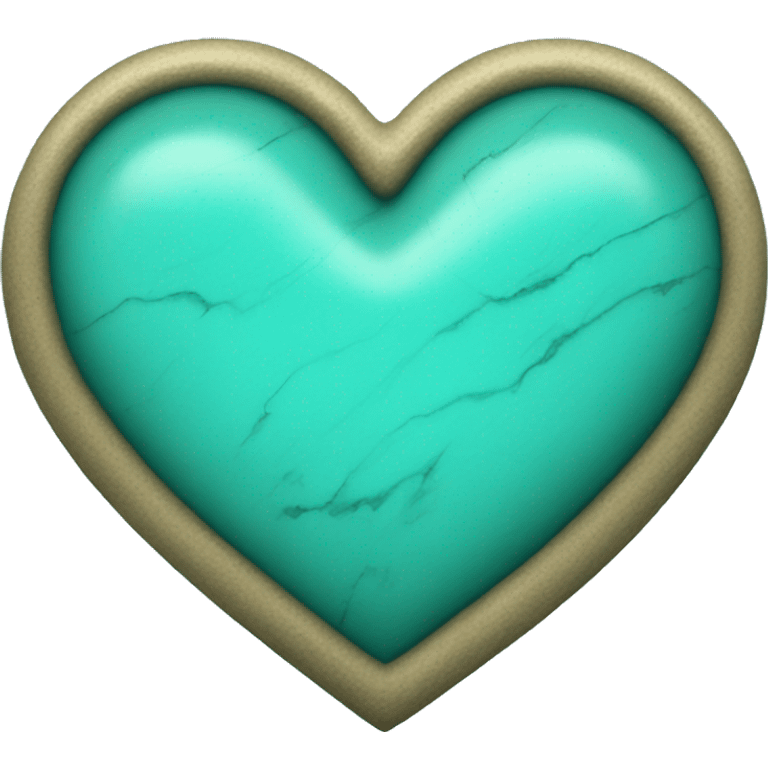 turquoise heart emoji