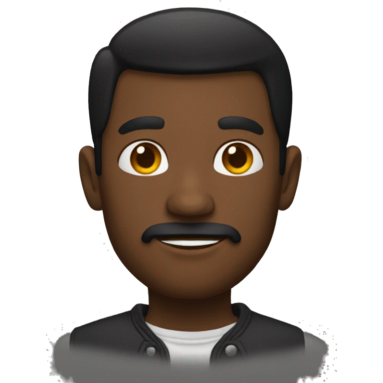 hombre negro emoji