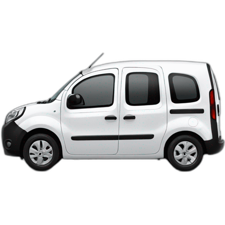 renault kangoo blanc de face emoji