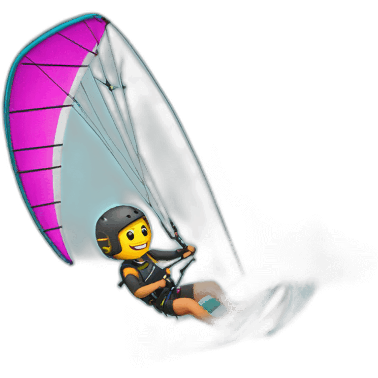 Kitesurfing emoji