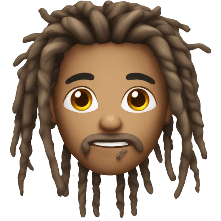 dreadhead with braces emoji