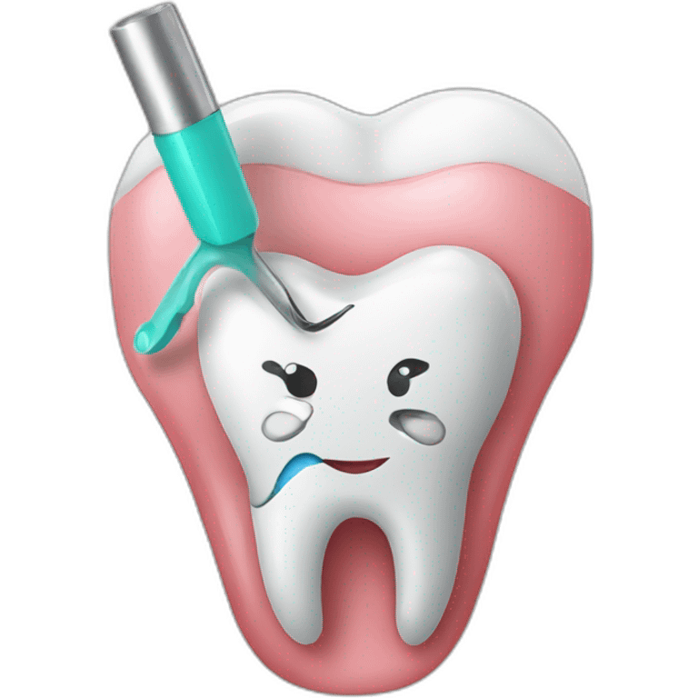 Dentist root canal emoji