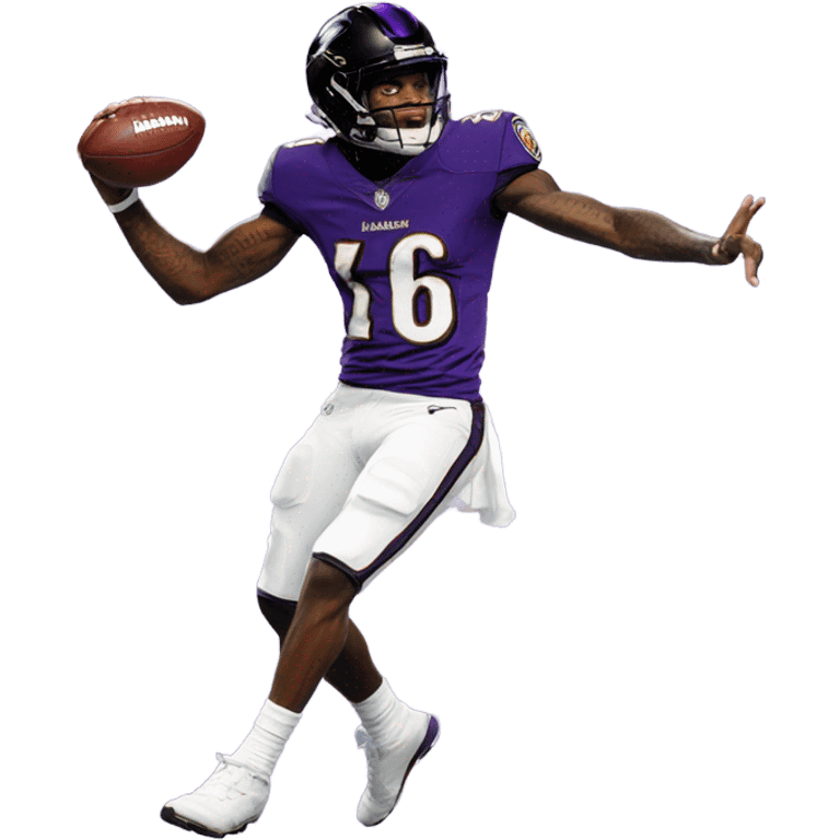 Lamar Jackson dancing  emoji