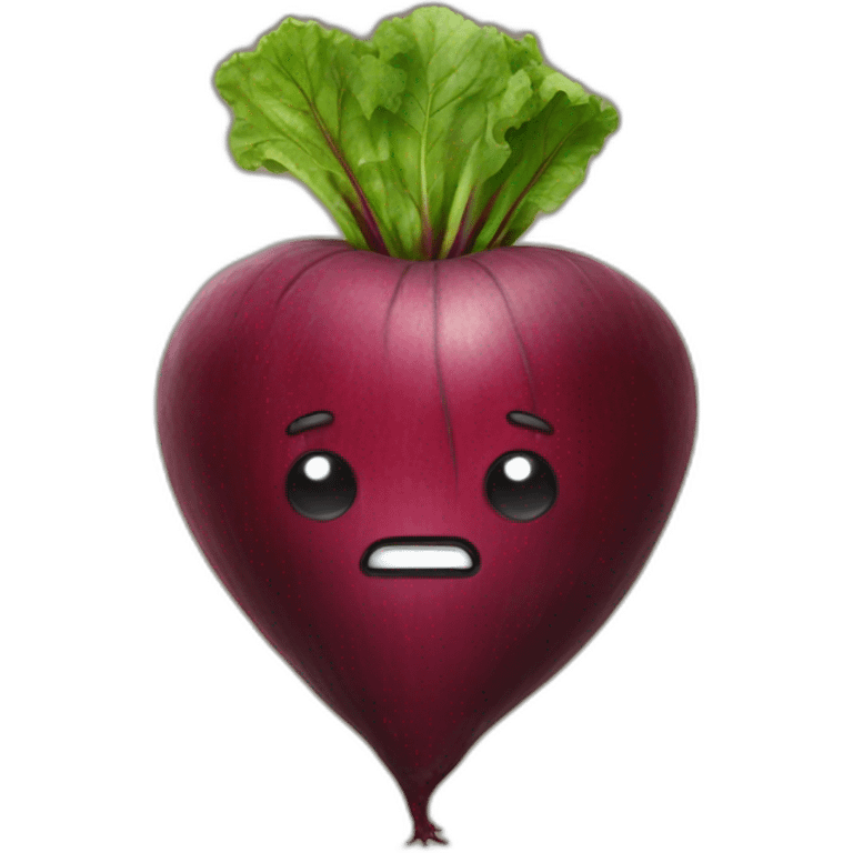 beetroot wearing a crown emoji