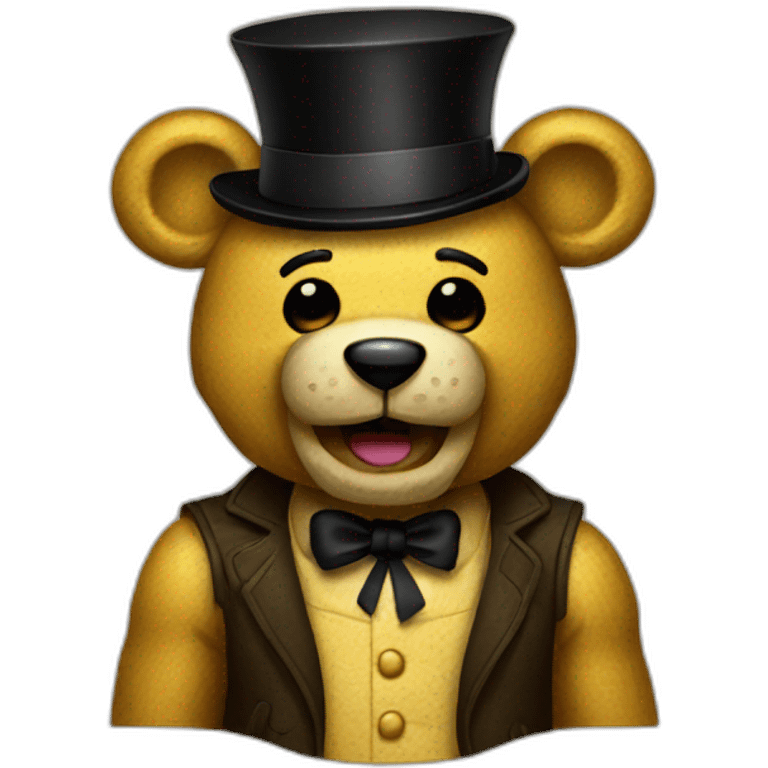 Golden freddy emoji