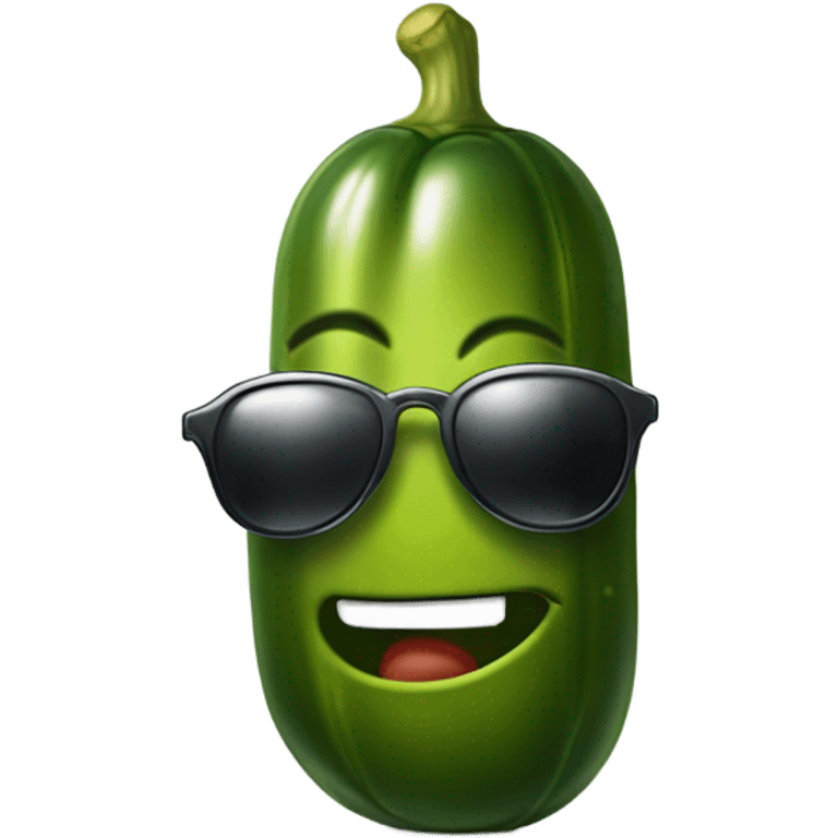 cool pickle emoji