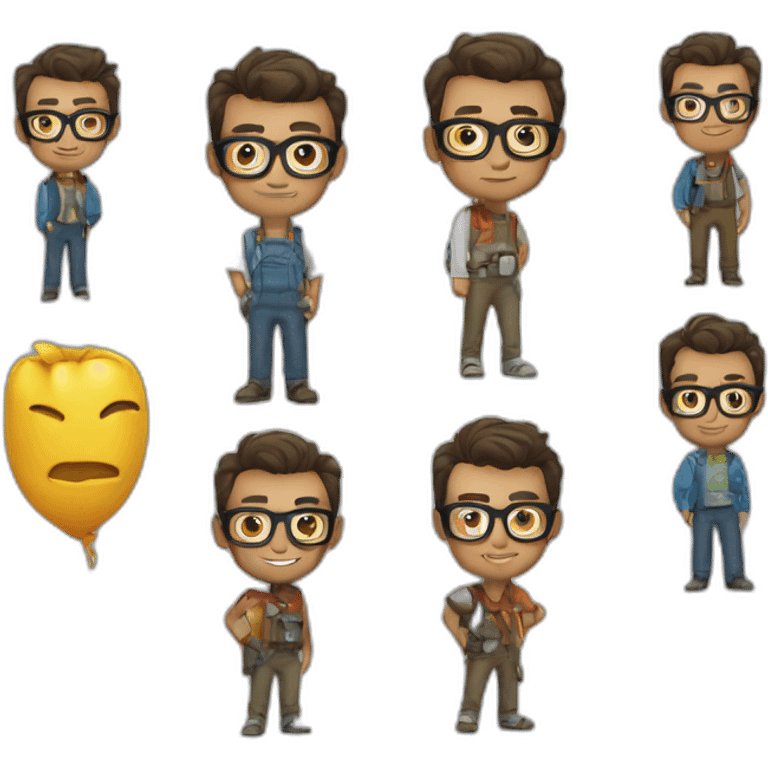 geeky stuffs emoji